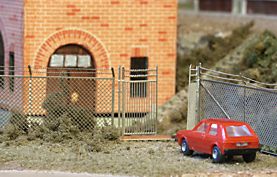 Security fencing, one of the etched kit now on sale by Nmodell